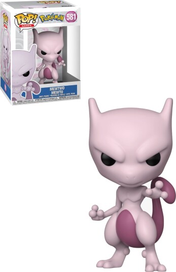 Funko Pop! Pokemon Mewtwo Vinylfigur 10 cm samlerobjekt Funko Pop! Pokemon Mewtwo Vinylfigur 10 cm samlerobjekt