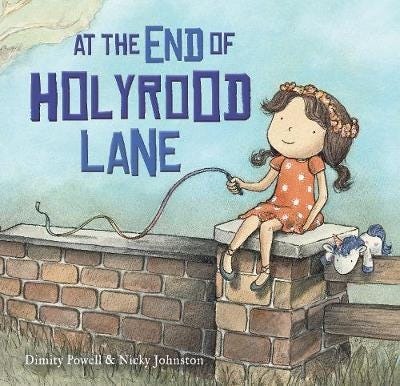 At The End Of Holyrood Lane Av Dimity Powell