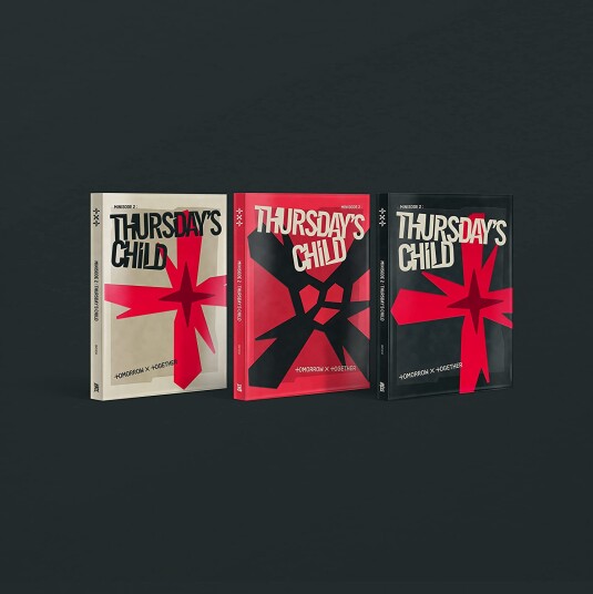 TOMORROW X TOGETHER (TXT)  Minisode 2: Thursday's Child (Random Cover) Incl. 64 Page Photobook + Lyric Card Set + Random Photoc  CD
