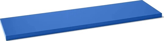 ReCollector Floating Edge Shelf Cobolt Blue Blue L60X W15X H1.5 ReCollector Floating Edge Shelf Cobolt Blue Blue L60X W15X H1.5