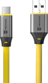 Tactical Fat Man 2.0 Usb-A/Usb-C-Kabel 1 M Gul Tactical Fat Man 2.0 Usb-A/Usb-C-Kabel 1 M Gul