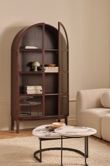 Ellos Home   Skap Vault   Brun