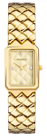 Sekonda Lunar 40559.27 - Dame - 20 mm - Analog - Kvarts urverk - Mineralglas Sekonda Lunar 40559.27 - Dame - 20 mm - Analog - Kvarts urverk - Mineralglas