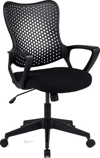 Ergonomisk kontorstol – justerbar rygg i netting svart Ergonomisk kontorstol – justerbar rygg i netting svart