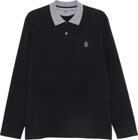 Brunello Cucinelli Herre Topper Blå L,