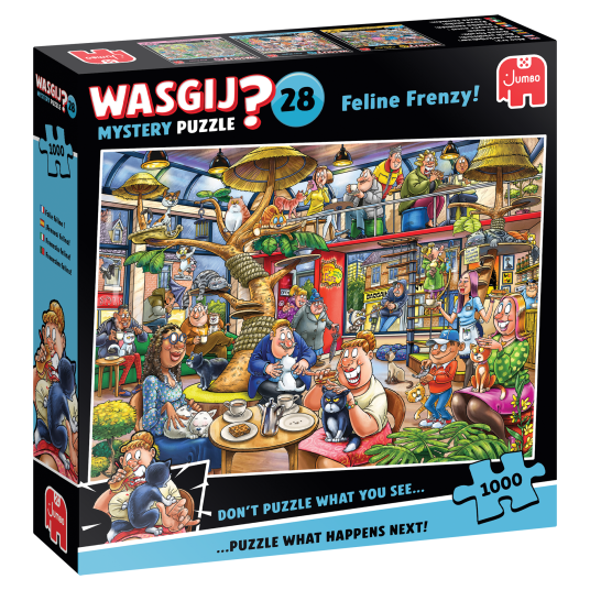 Wasgij Mystery #28 Feline Frenzy! 1000 pieces 1110100506 Wasgij Mystery #28 Feline Frenzy! 1000 pieces 1110100506