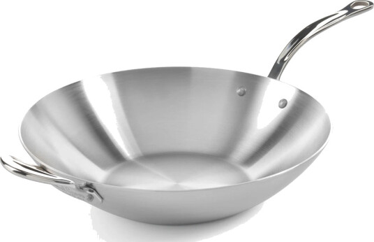Samuel Groves Wokpanne Rustfritt Stål Ø32 cm