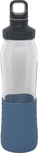 Emsa Drink2Go Glassflaske - 700 ml - Blå