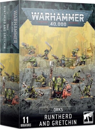 Games Warhammer 40K Orks - Runtherd and Gretchin Games Warhammer 40K Orks - Runtherd and Gretchin