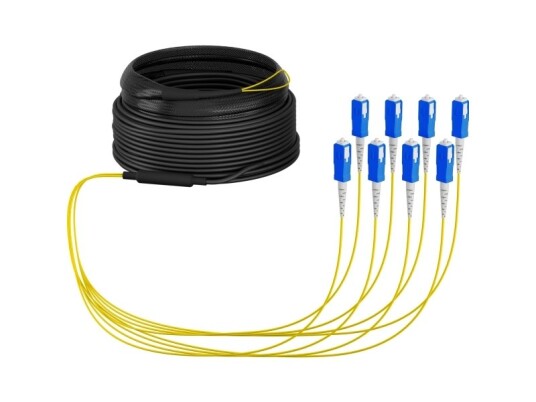 Efb Elektronik Stammekabel U-Dq Zn Bh Os2 8E 1X8 Sc-Sc 40M Dca Lszh - Kabel - 40 M (O8321s40os2)