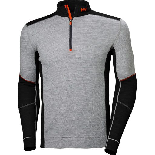 HH Workwear Workwear Helly Hansen Lifa Merinoull Undertrøye Med Halv Glidelås XS HH Workwear Workwear Helly Hansen Lifa Merinoull Undertrøye Med Halv Glidelås XS