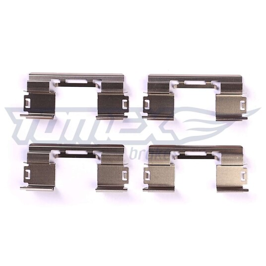 Tilbehørsett, skivebremse belegg TOMEX Brakes TX 43-35 Tilbehørsett, skivebremse belegg TOMEX Brakes TX 43-35