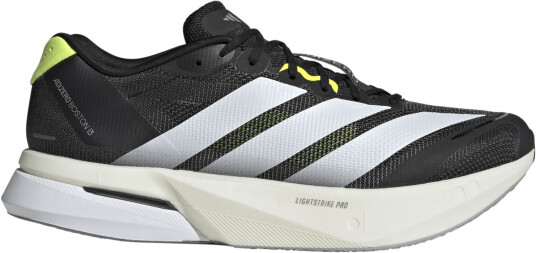 Adidas Men"s Adizero Boston 13 Core Black/FTWR White/Solar Yellow 45 ⅓ Adidas Men"s Adizero Boston 13 Core Black/FTWR White/Solar Yellow 45 ⅓