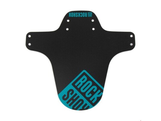 RockShox Mudguard til Rock Shox Forgafler Sort/Turkis RockShox Mudguard til Rock Shox Forgafler Sort/Turkis