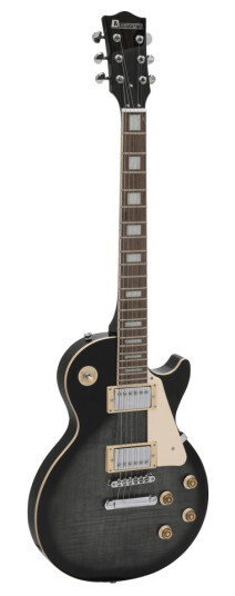 Dimavery LP-750 El-gitar Translucent gray blackburst