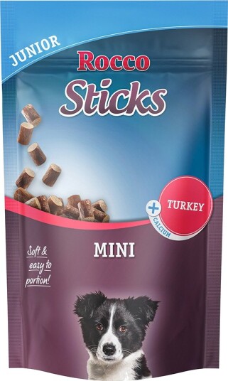 Rocco Sticks Mini Junior Kalkun 70 G
