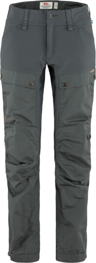 Fjellreven Keb Trousers Curved W Basalt Female
