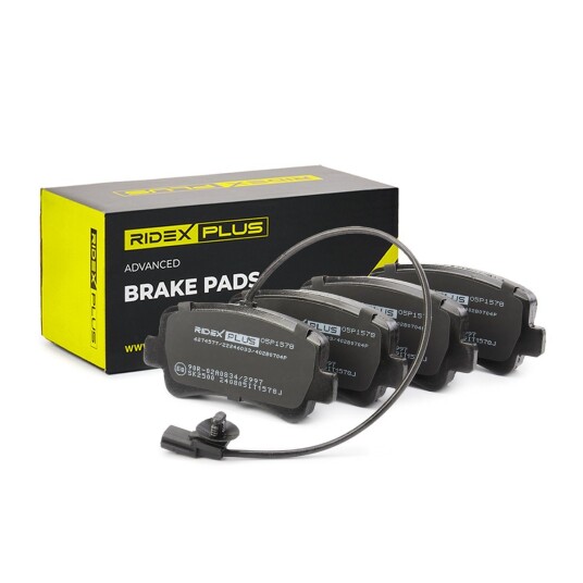 Bremseklosser RIDEX PLUS 402B0704P