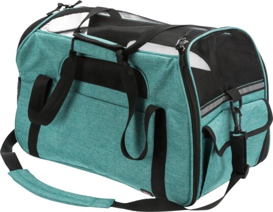 Trixie Madison 42cm Bæreveske for Hund - Turkis med Justerbar Skulderstropp
