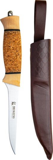 Brusletto Fiskern Filetkniv 24 cm Rustfri Trehåndtak Nocolour