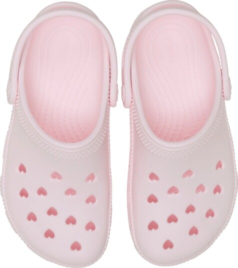 Crocs Sandaler Classic+ Hearts Kutt Bubble Ice Crocs 36/37 Sandals Rosa 36 37