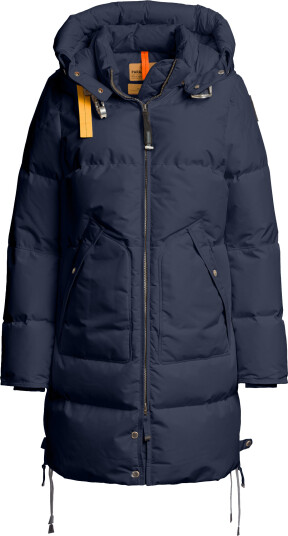 Parajumpers Women"s Long Bear Hooded Parka Blue Navy M