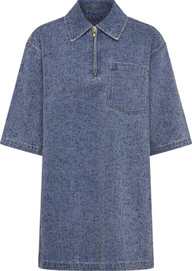 Object Objfrida 3/4 Sleeve Lo Dress Noos   Blue   36