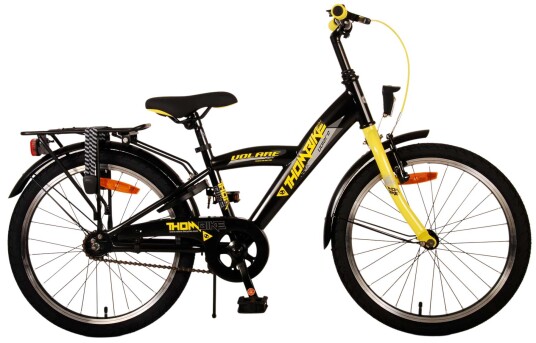 Volare Children's Bicycle 20" Thombike Black Yellow 22106 Volare Children's Bicycle 20" Thombike Black Yellow 22106