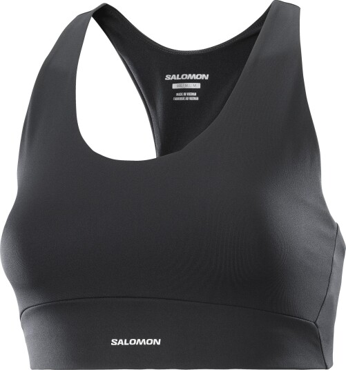 Salomon Women"s Shkout Core Bra Deep Black Deep Black/ XS Salomon Women"s Shkout Core Bra Deep Black Deep Black/ XS