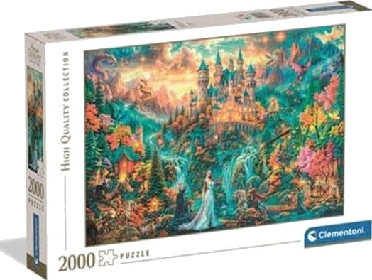Clementoni Puzzle HQC Legends of the Hidden Realm 2026 2000 pieces 2D Puslespill
