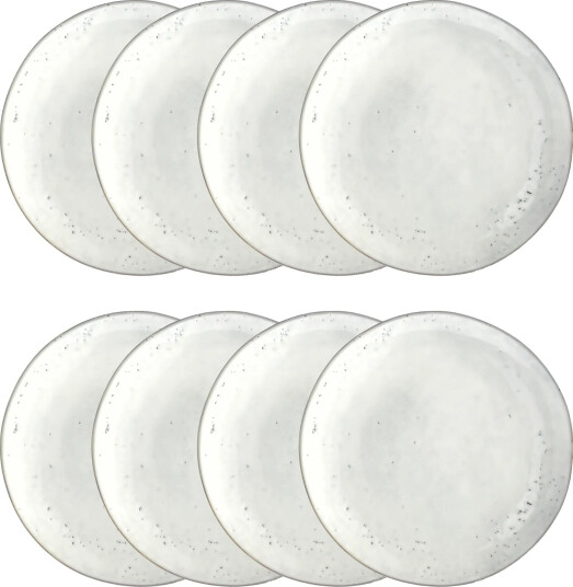 Broste Copenhagen Nordic Sand tallerken Ø26 cm 8 pakning