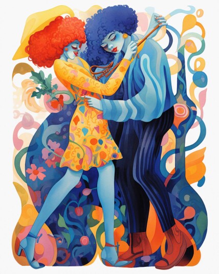 Namly Design Plakat Levende Tango POSTERQCXR57