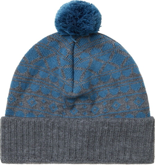 Varg Unisex Blåsten Wool Cap Dark Grey With Blue Ashes OneSize Varg Unisex Blåsten Wool Cap Dark Grey With Blue Ashes OneSize