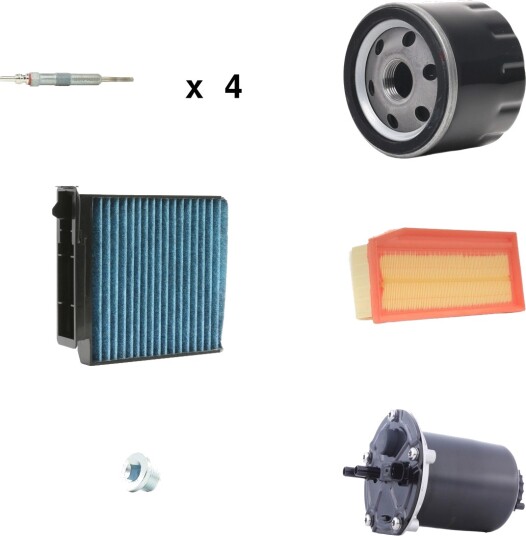 Servicepakke RIDEX 4682P24524 Servicepakke RIDEX 4682P24524