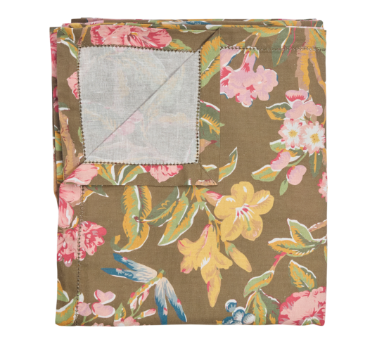 Duk 130x300 cm lin Green Field