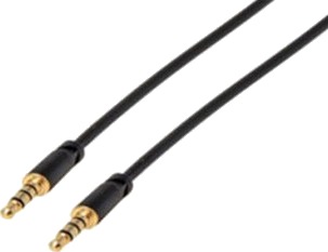Shiverpeaks Bs33980-S 3.5Mm Hankjønn 3.5Mm Hankjønn 1,5 M Sort