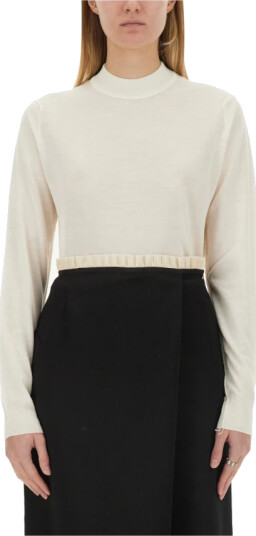 Maison Margiela Dame Strikkevarer Beige L, Maison Margiela Dame Strikkevarer Beige L,
