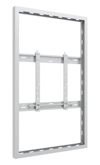 Multibrackets M Pro Series innhegning - smal profil - for flatpanel - medium - hvit