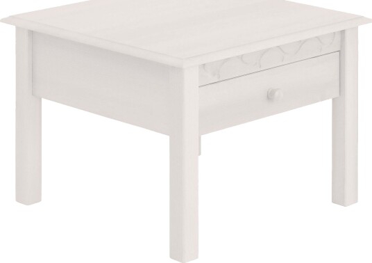 Marzell Sofabord 60 cm - Hvit