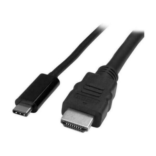 STARTECH.COM CDP2HDMM2MB VIDEO KABEL KOPLING 2 M USB TYPE-C HDMI, SVART