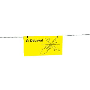 DeLaval Varselskilt for strømgjerde 4 stk/pk