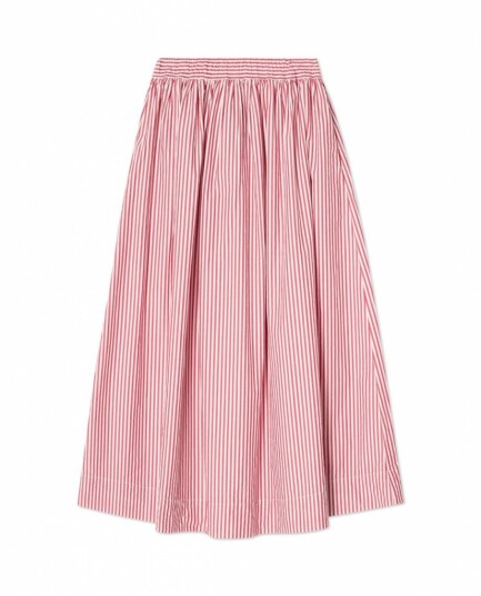 Lexington Clothing Organic Cotton Poplin Skirt Red M Lexington Clothing Organic Cotton Poplin Skirt Red M