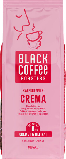 Black Coffee Roasters | Crema 400 g kaffebønner Black Coffee Roasters | Crema 400 g kaffebønner