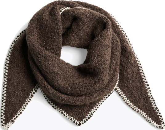 Pieces Pyron Mini Scarf Brun ONE SIZE Pieces Pyron Mini Scarf Brun ONE SIZE