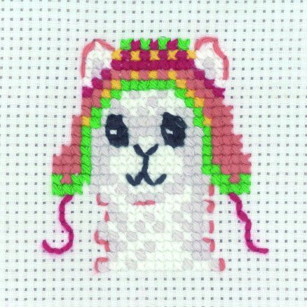 Permin Broderisett Alpaca 8x8cm