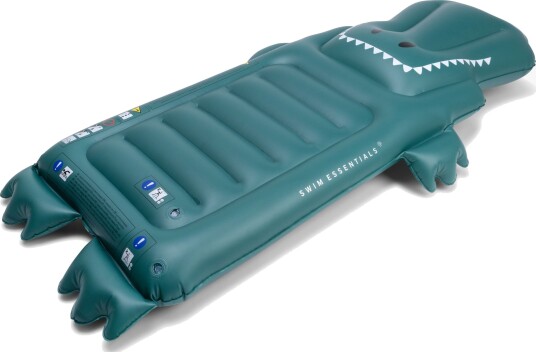 Swim Essentials Flytemadrass Dreamscape Green Crocodile 177 cm