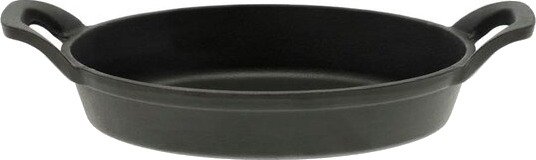 Pillivuyt Gourmet - Garonne Mini støpejernspanne oval 2 grep 21x15 cm