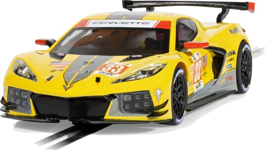 Scalextric Chevrolet Corvette C8.R Racersbil Le Mans 2023 GTE AM Vinner 1:32