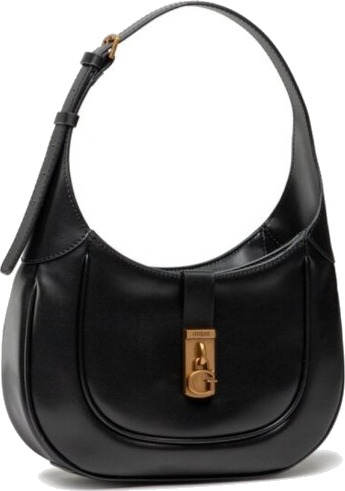 Guess Guess Maimie Hobo Veske I Syntetisk Skinn Svart Hwvb84 (29 X 17,5 X 7 Cm)