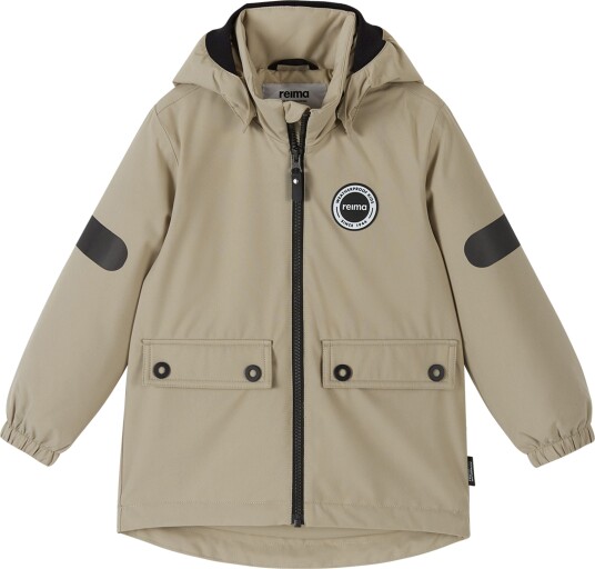 Reima Symppis Vattert Skalljakke Earthy Beige 116